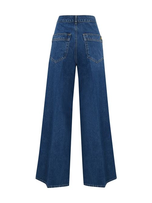 Jeans wide leg in denim Philosophy di Lorenzo Serafini | A0301 57300300